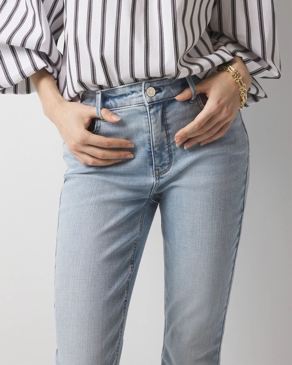 High-Rise Everyday Soft Denim™ Skinny Jean | White House Black Market